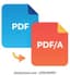 convert PDF file into PDFA