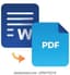 convert word file into PDF